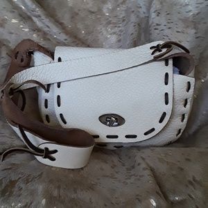 Vintage handmade leather bag